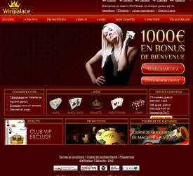 jouer sur le casino en ligne winpalace